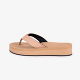 Women's Platform Flip Flops Soil Light