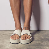 Women's Platform Cross Sea Salt