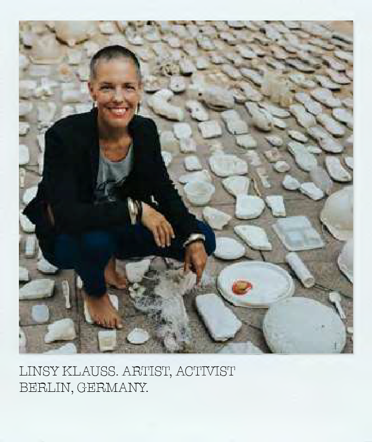 LINSY KLAUSS. ARTIST, ACTIVIST