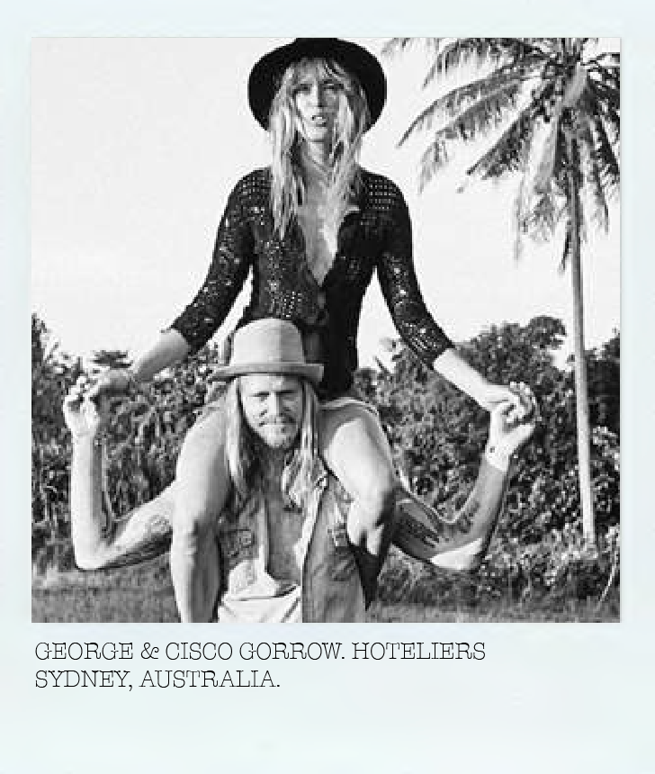 GEORGE & CISCO GORROW. HOTELIERS