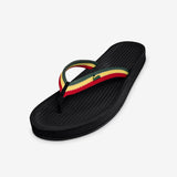 Women's Easy Living Flip Flops Reggae Black