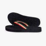 Women's Easy Living Flip Flops Reggae Black