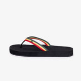 Women's Easy Living Flip Flops Reggae Black