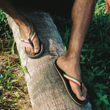 Men's Easy Living Flip Flops Reggae Black