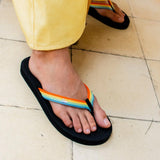 Women's Easy Living Flip Flops Rainbow
