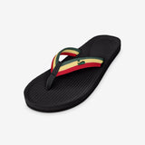 Men's Easy Living Flip Flops Reggae Black