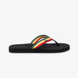 Men's Easy Living Flip Flops Reggae Black